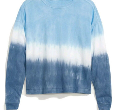 Old Navy Women's Size Large Dip Dye Easy Tee Sweatshirt-image