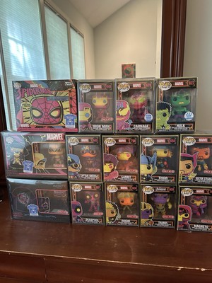 Marvel Blacklight Funko pop lot-image