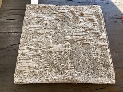 Pottery Barn HARPER JACQUARD CHARCOAL 22x22 Pillow Cover NEW Mocha-image