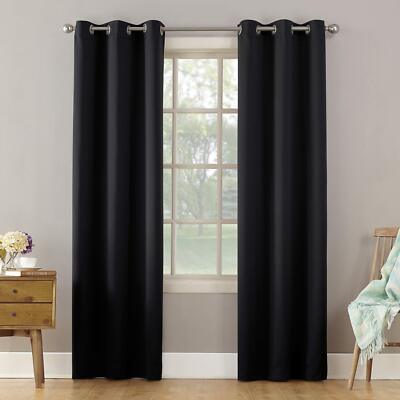 Sun Zero Becca Energy Efficient Grommet Curtain Panel 40