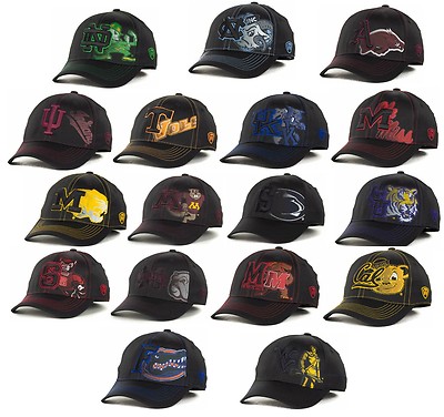 NEW NCAA Top of the World Hidden Dip Cap Hat Flex Fit-image