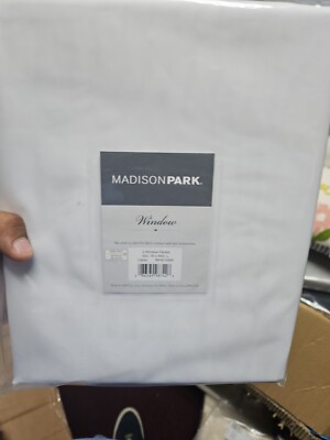 Madison Park Ceres Twisted Tab Top Sheer Curtain Set 50