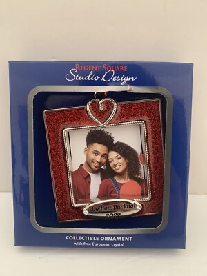 Regent Square Studio Design We Tied the Knot 2022 Collectible Ornament-image