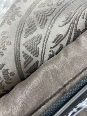 Madison Park 12 Piece Jacquard Comforter Set with Bed Sheets, Queen-image