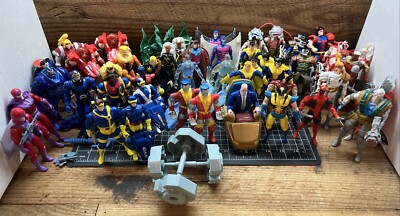 ToyBiz X-Men S 1 2 3 Complete 50 Figure Lot X-Force Deadpool Wolverine Variants-image