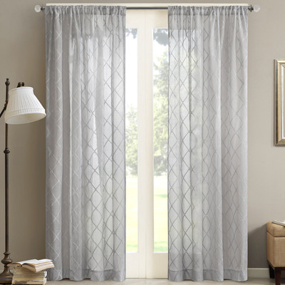 Irina Light filtering Curtain White 1 Pair -image