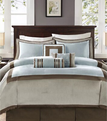Madison Park 7pc Genieve Comforter Set, Queen-image