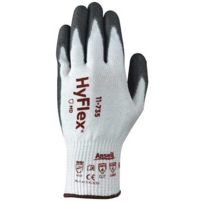 Ansell 11-735 Cut-Resistant Coated Gloves, Cut Level A4 ,Dipped ,Polyurethane-image
