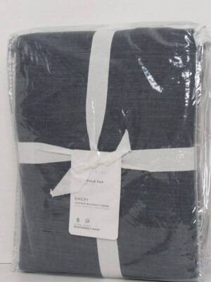 Pottery Barn Emery Linen Curtains Cotton lined, 48