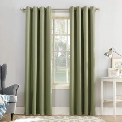 un Zero oho Blackout Energy Efficient Grommet Curtain ingle Panel 54