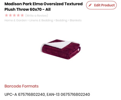 madison park throw blanket-image