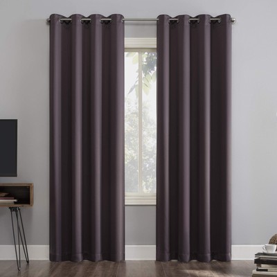 Nordic 2-pack Theater Extreme 100% Blackout Grommet Curtain Panel Pair, 52