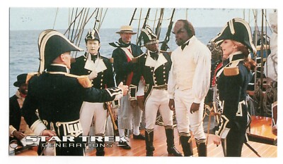 1995 Skybox Star Trek Generations Cinema Collection #14 A Ceremonial Dip-image