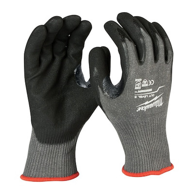 Milwaukee Tool 48-22-8952B 12 Pk Cut 5 Dipped Gloves - L-image