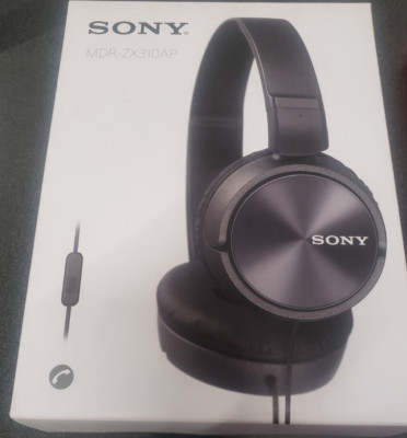 MDR-ZX310AP  Sony ZX Series Stereo Headset -Black (MDRZX310AP)-image