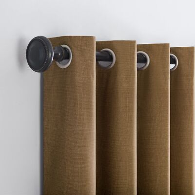 Sun Zero Columbia Thermal Insulated 100% Blackout Grommet Curtain Single Panel-image