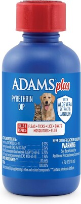 Adams Plus Pyrethrin Dip for Dogs and Cats - 4oz-image