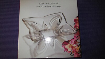 LAURIE CRYSTAL STUDIO COLLECTION SQUARE COMPOTE-image