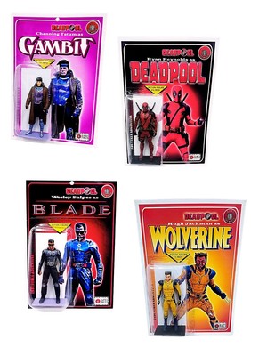 [PRE-ORDER] Figures SET Wolverine Blade DEADPOOL Gambit. [Read Description]-image