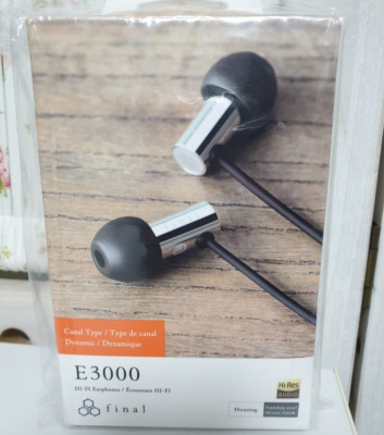Final E3000 In-Ear Monitor Earphones FI-E3DSS Earbuds IEM Hi-Fi Sound Quality-image