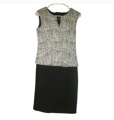 ENFOCUS Studio Dress With Peplum Sz 6-image