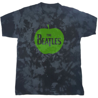 The Beatles -  Apple-Dip Dye - Grey t-shirt-image