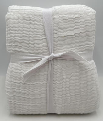 Pottery Barn Cloud Linen FULL / QUEEN Duvet Cover ~ White-image