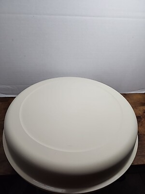 Vintage Tupperware Divided Veggie Chip Dip Serving Tray w/ Dip Bowl 1665-5-image