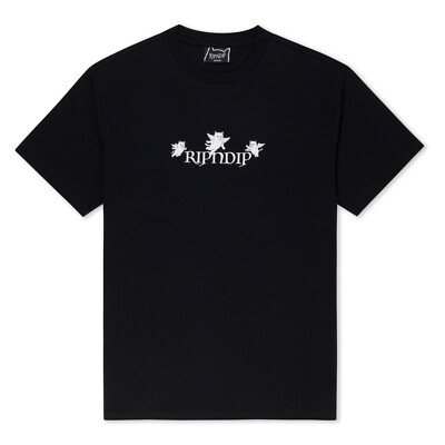 Brand New Mens Rip-N-Dip Rise N Grind T-shirt Black-image
