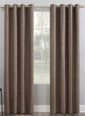 Sun Zero Brown Curtain 50x95-image