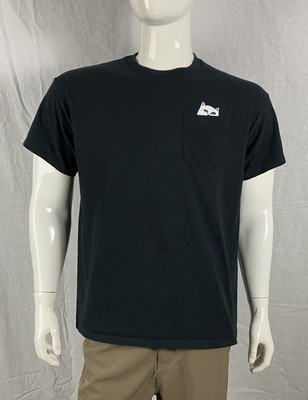 Rip N Dip Black Lord Nermal Tagless Pocket T Shirt, C Grade, Men's Size Large-image