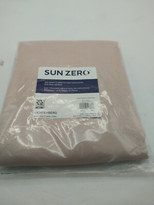 Sun Zero Panel Curtain 40in x 63in Pink-image