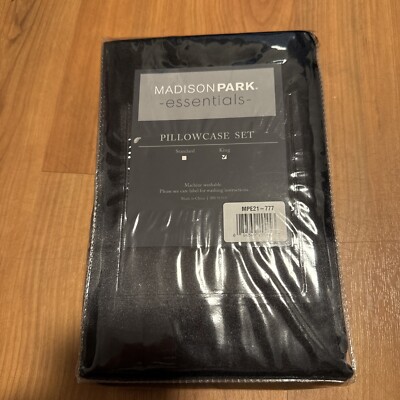 Madison Park Essentials Satin Luxury Wrinkle-Free High-Luster And Silk King 2-image