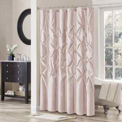 Madison Park Silver Orchid Haid Polyester Shower Curtain BLUSH 72