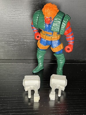 Marvel Comics Toy Biz The Uncanny X-Men X-Force Grizzly 1993 Crushing Hammer-image