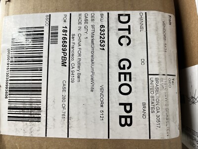 Pottery Barn Umbrella White frame 9 ft round Frame only-image