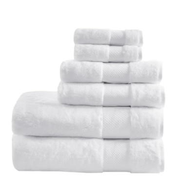 Turkish 6 Piece 100% Cotton Oversized Towel Set-image