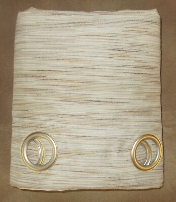 Sun Zero Striped Blackout Grommet Curtain Panel 50