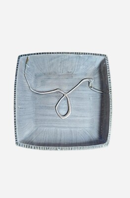 ✨Vintage PAT & COVEY STEWART Persian MCM Studio Art Pottery Dish Laguna Beach -image