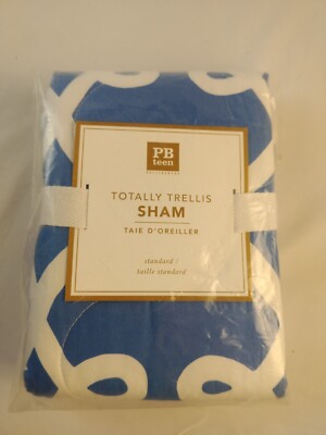 Pottery Barn Teen Totally Trellis Super Pouf Sham-Size Euro - New Sealed-image