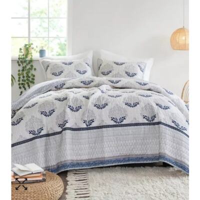 Madison Park Suri Reversible 3-Pc. Coverlet Set, Full/Queen 2039-image