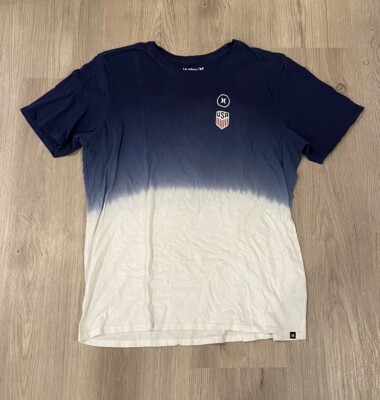 Hurley USA Soccer Men's National Team Dip Dye T-Shirt, Size XL-image