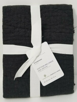 Pottery Barn Standard Cotton Melange Handcrafted 1-Sham 26