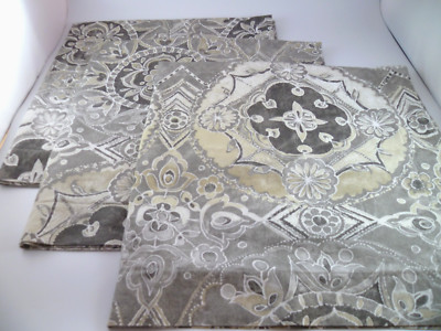 SET OF  3  POTTERY BARN PILLOW SHAM JACQUELYN EURO  26