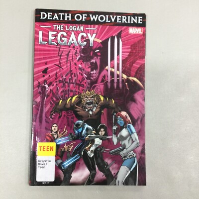 Death of Wolverine The Logan Legacy  (2015, Trade Paperback) EX LIBRARY tpb-image