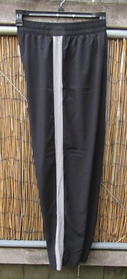  Men's Dip Black Gray Athletic Basketball Performance Pants 2 Pockets Sz.L      -image
