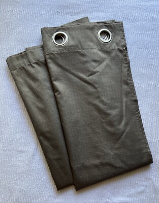 Sun Zero 2-pack 40x84 Arlo Textured Blackout Curtains, Mocha Brown-image