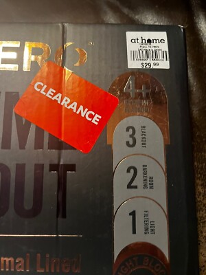 Sun Zero-Travis- Thermal Lined-Extreme Blackout-4-Grommet Top Panels-84