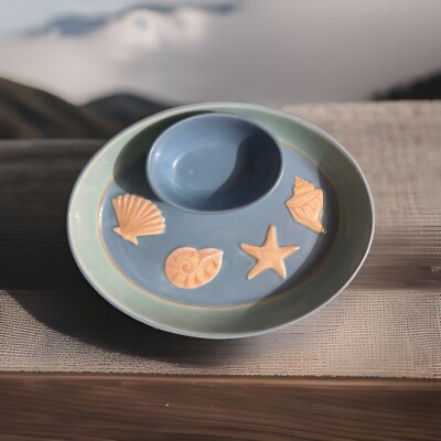 Dennis East Chip And Dip Tray Great Beach Decor Or Event-image