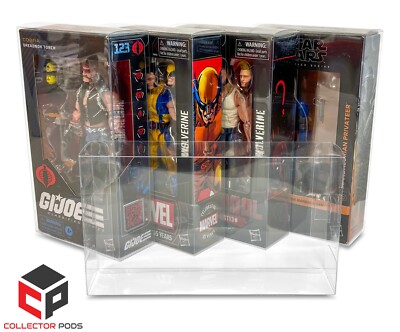 10 Custom Box Protectors for Marvel Legends DEADPOOL or WOLVERINE Action Figures-image